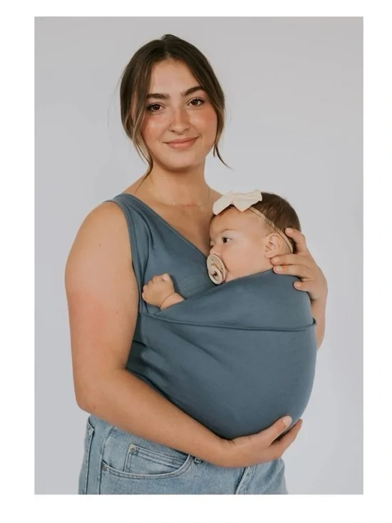 LALABU Soothe Shirt 1.0 Brook Babywearing Postpartum Nursing Tank Top S Newborn - Picture 3 of 14